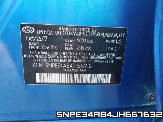 5NPE34AB4JH667632 фото 2