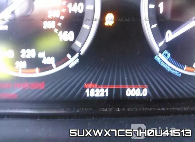 5UXWX7C57H0U41513 фото 8