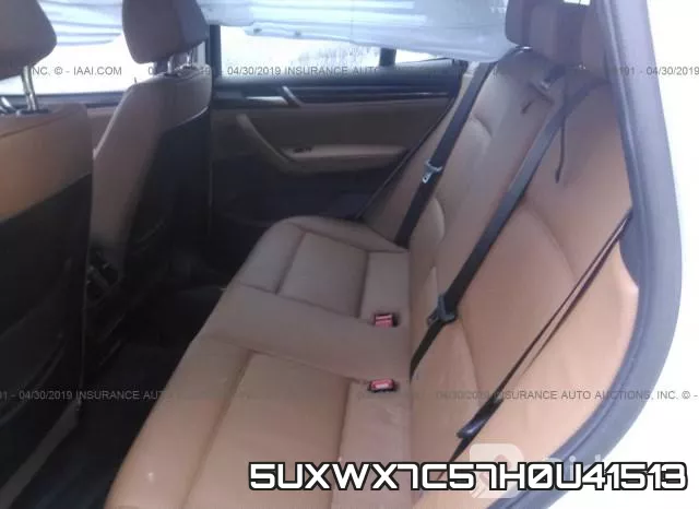 5UXWX7C57H0U41513 фото 9