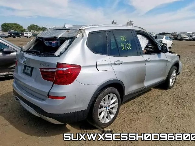 5UXWX9C55H0D96800 фото 5