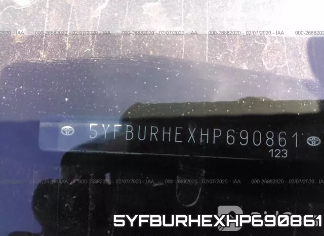5YFBURHEXHP690861 фото 7
