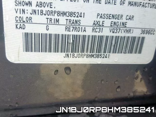 JN1BJ0RP8HM385241 фото 2