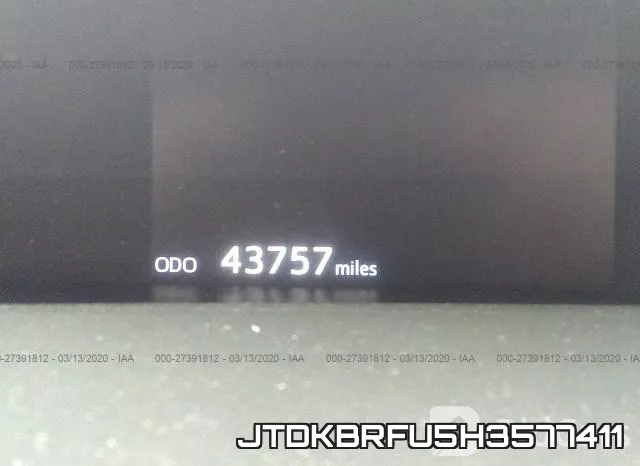 JTDKBRFU5H3577411 фото 8