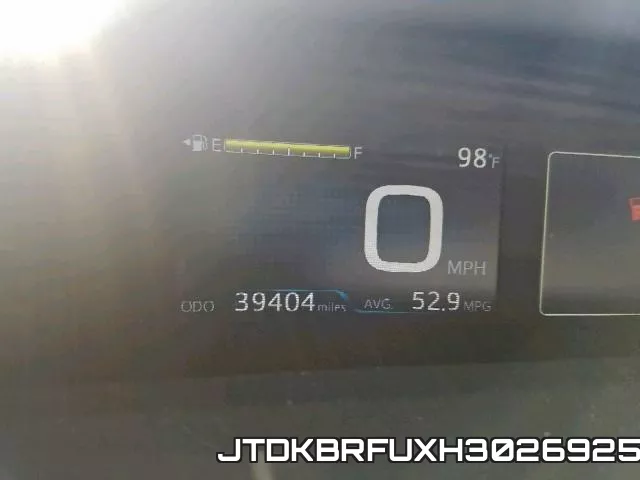 JTDKBRFUXH3026925 фото 6