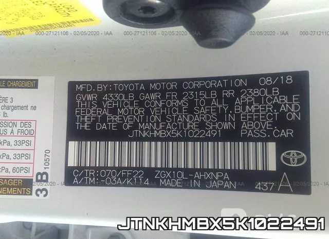 JTNKHMBX5K1022491 фото 10