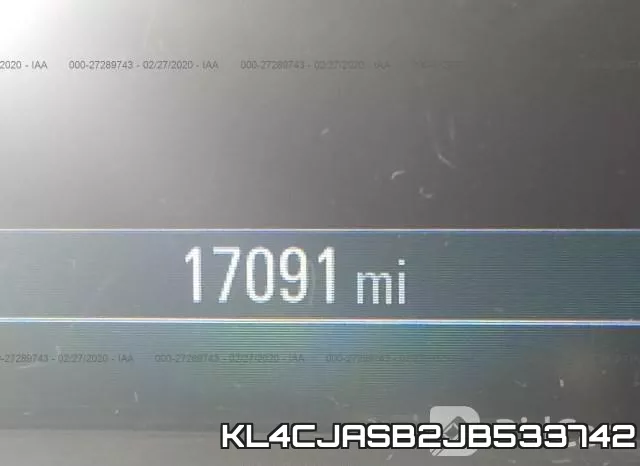 KL4CJASB2JB533742 фото 8