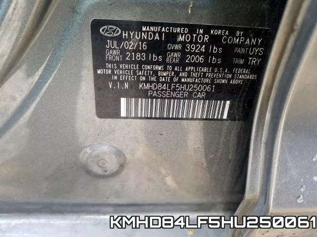 KMHD84LF5HU250061 фото 2