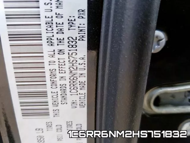1C6RR6NM2HS751832 фото 2