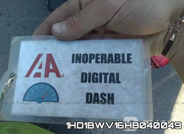1HD1BWV16HB040049 фото 8