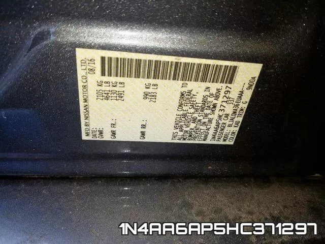 1N4AA6AP5HC371297 фото 2