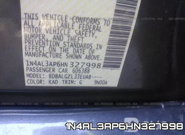1N4AL3AP6HN327998 фото 10