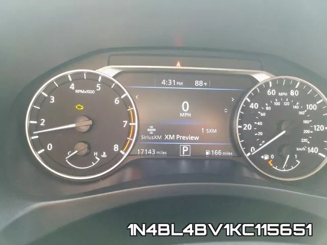 1N4BL4BV1KC115651 фото 9