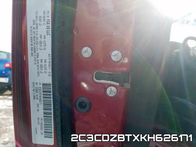 2C3CDZBTXKH626171 фото 2