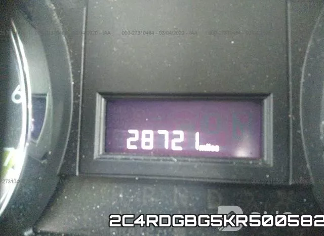 2C4RDGBG5KR500582 фото 8