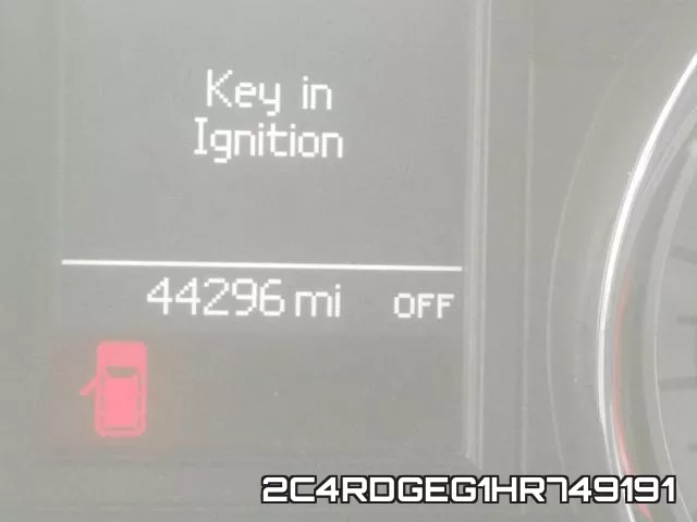 2C4RDGEG1HR749191 фото 9
