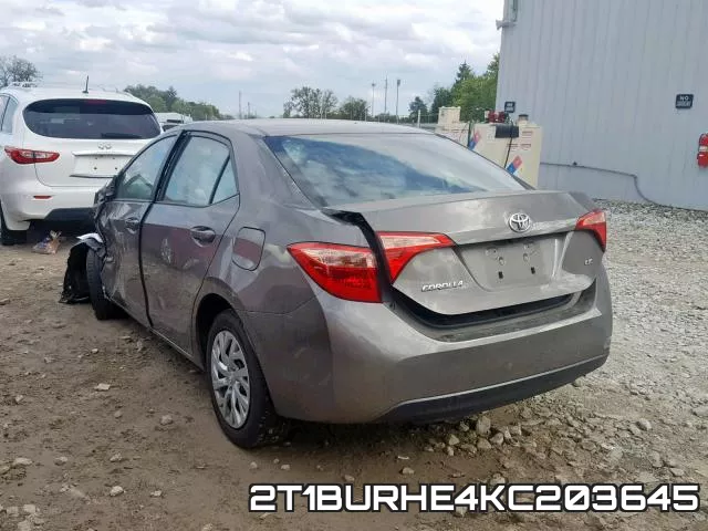 2T1BURHE4KC203645 фото 3