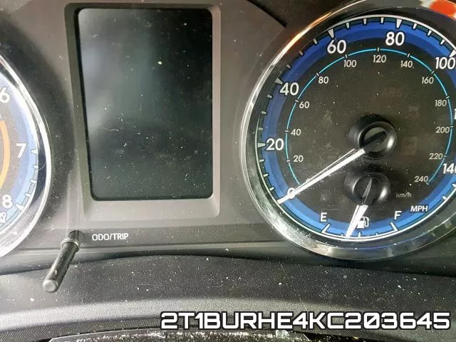 2T1BURHE4KC203645 фото 4