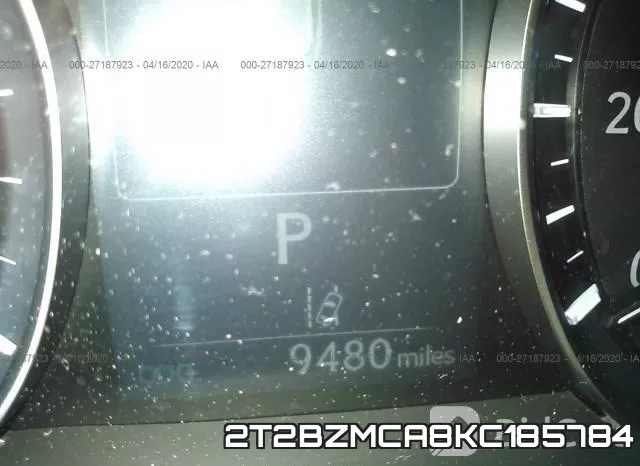 2T2BZMCA8KC185784 фото 8