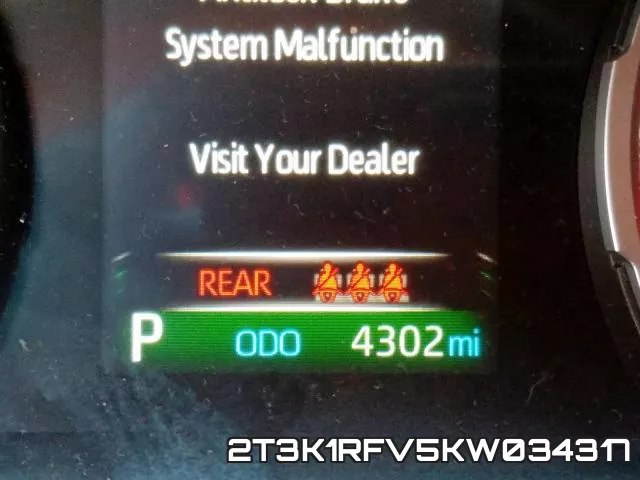 2T3K1RFV5KW034317 фото 9