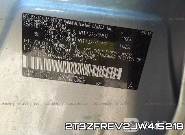 2T3ZFREV2JW415218 фото 10