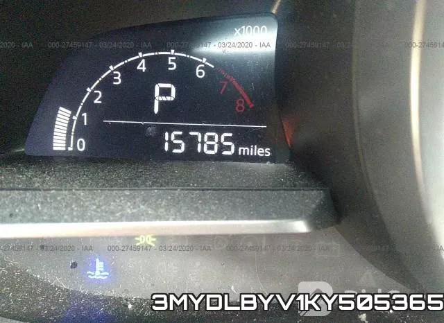3MYDLBYV1KY505365 фото 8