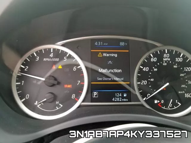 3N1AB7AP4KY337527 фото 9