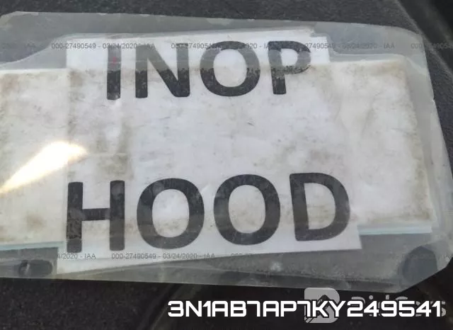 3N1AB7AP7KY249541 фото 2