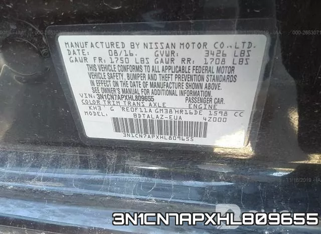 3N1CN7APXHL809655 фото 10