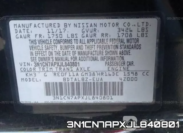 3N1CN7APXJL840801 фото 10