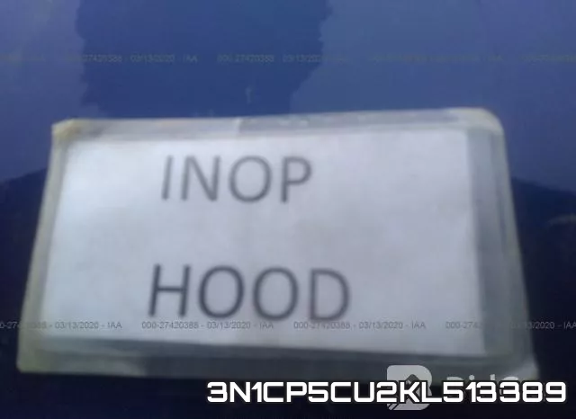 3N1CP5CU2KL513389 фото 2