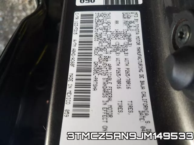 3TMCZ5AN9JM149533 фото 2