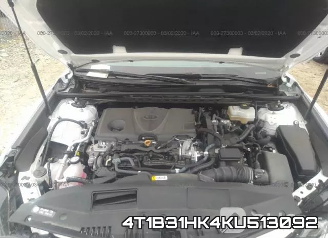 4T1B31HK4KU513092 фото 2