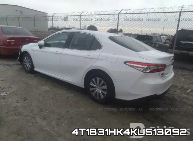 4T1B31HK4KU513092 фото 4