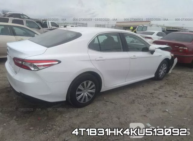 4T1B31HK4KU513092 фото 5