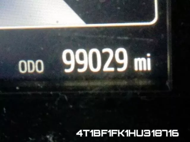 4T1BF1FK1HU318716 фото 9