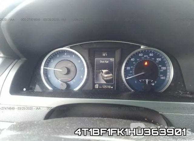 4T1BF1FK1HU363901 фото 8