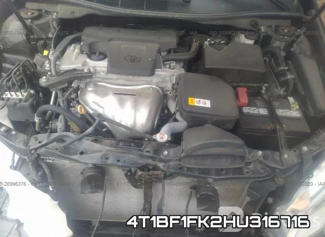4T1BF1FK2HU316716 фото 2