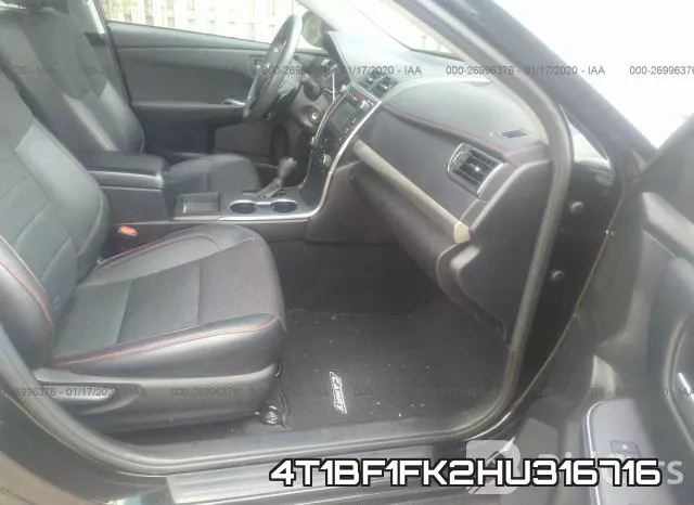 4T1BF1FK2HU316716 фото 6