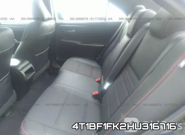 4T1BF1FK2HU316716 фото 9