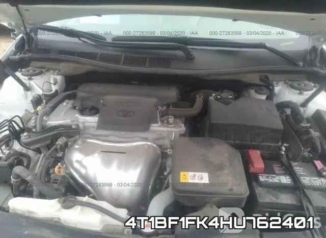 4T1BF1FK4HU762401 фото 2