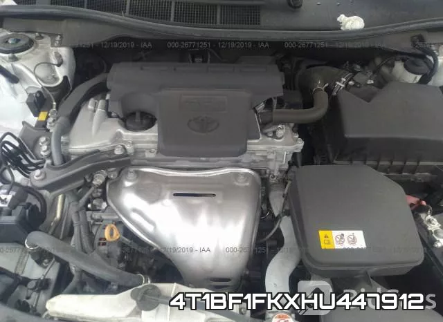 4T1BF1FKXHU447912 фото 2