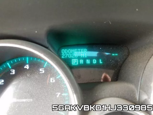 5GAKVBKD1HJ330985 фото 9