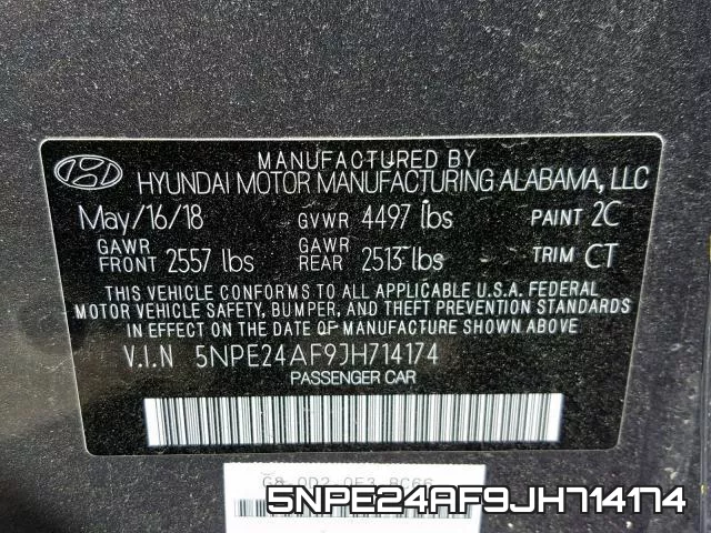 5NPE24AF9JH714174 фото 2