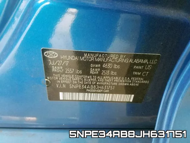 5NPE34AB8JH631751 фото 2
