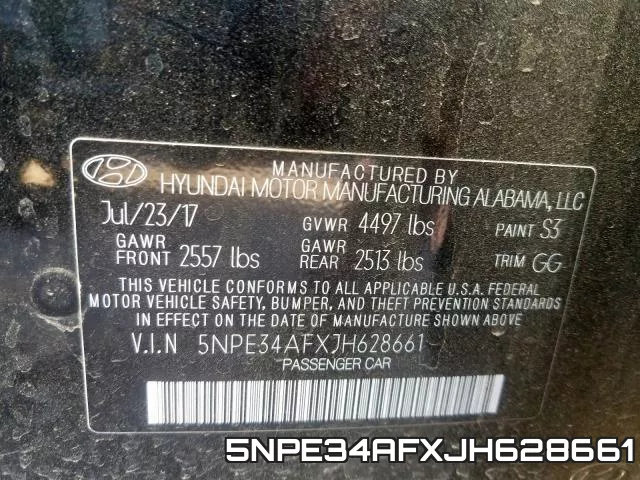 5NPE34AFXJH628661 фото 2