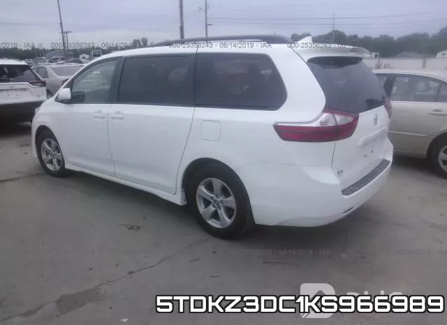 5TDKZ3DC1KS966989 фото 4