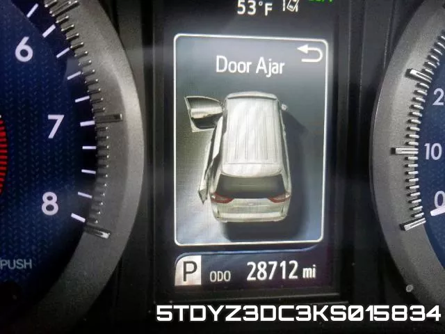 5TDYZ3DC3KS015834 фото 9