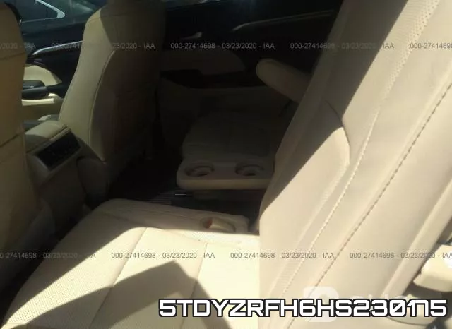 5TDYZRFH6HS230175 фото 9