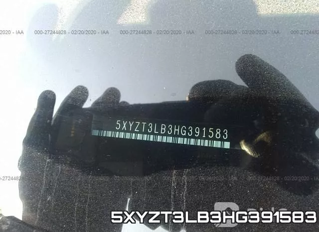 5XYZT3LB3HG391583 фото 10