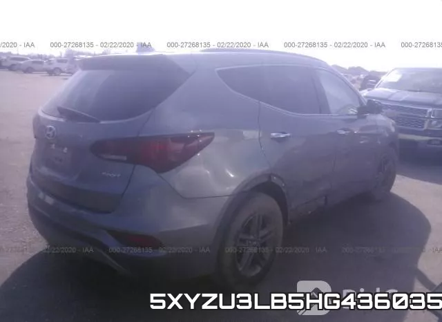 5XYZU3LB5HG436035 фото 5